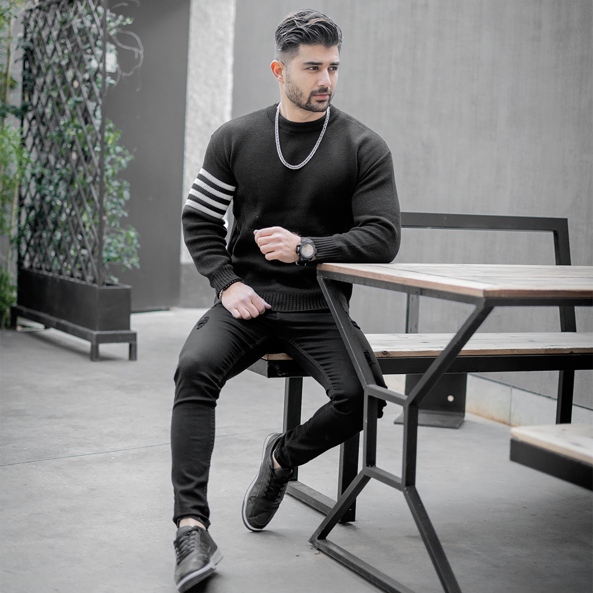 پلیور مردانه مدل Arosha