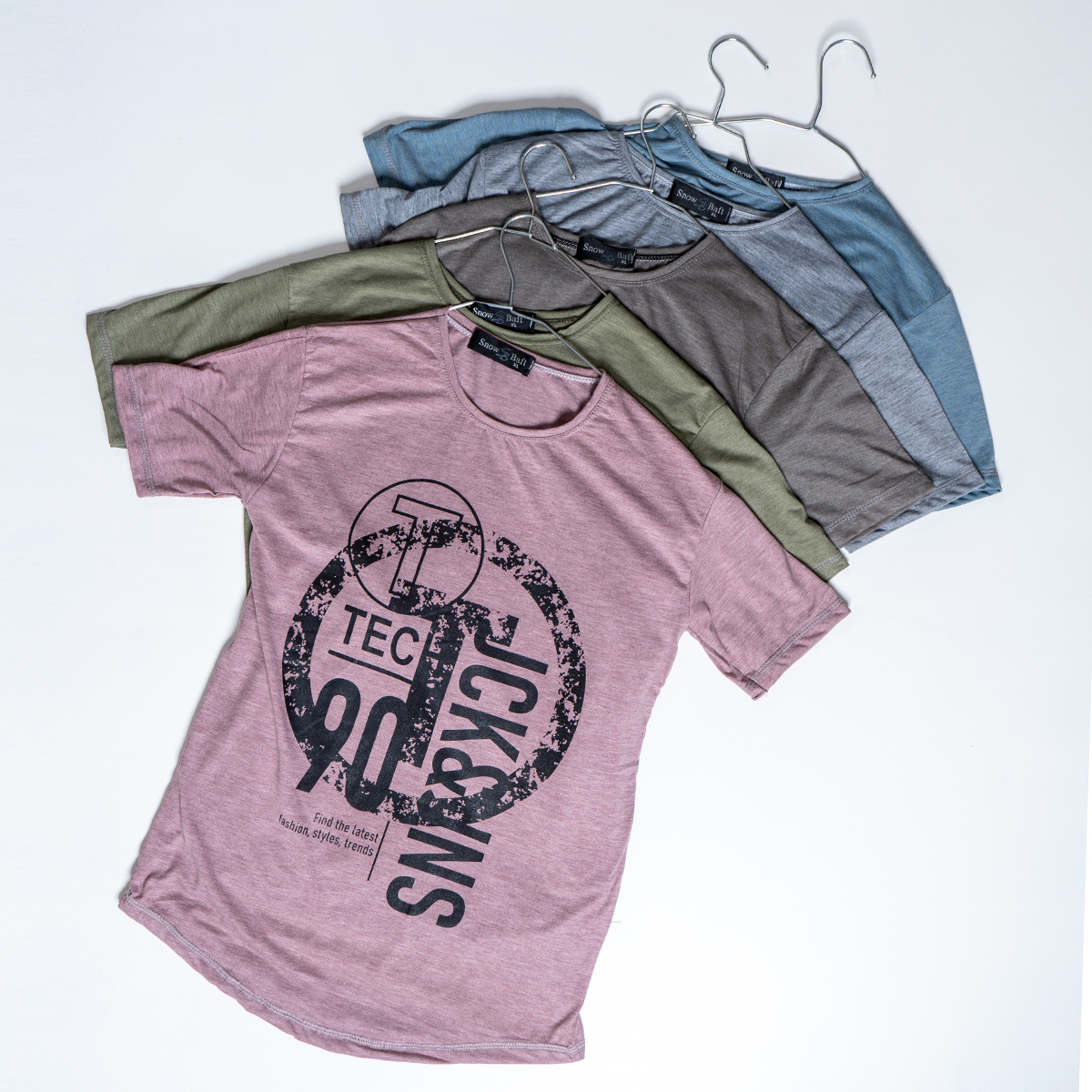 تیشرت مردانه خاکی مدل Romer