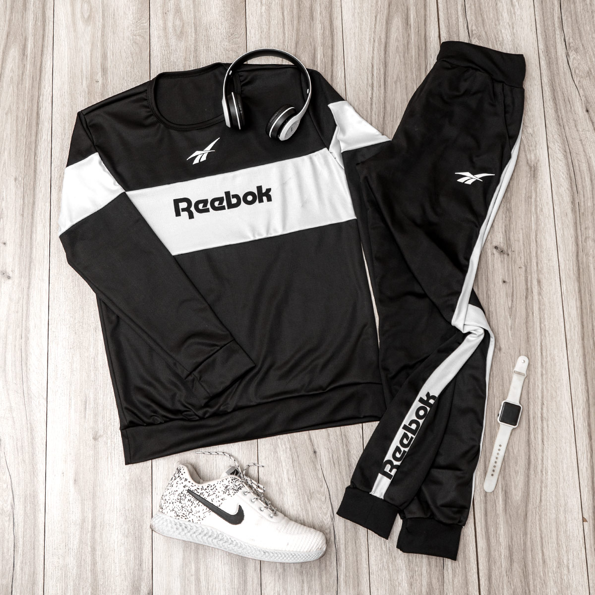 ست آستین بلند شلوار Reebok مردانه مدل Yonik