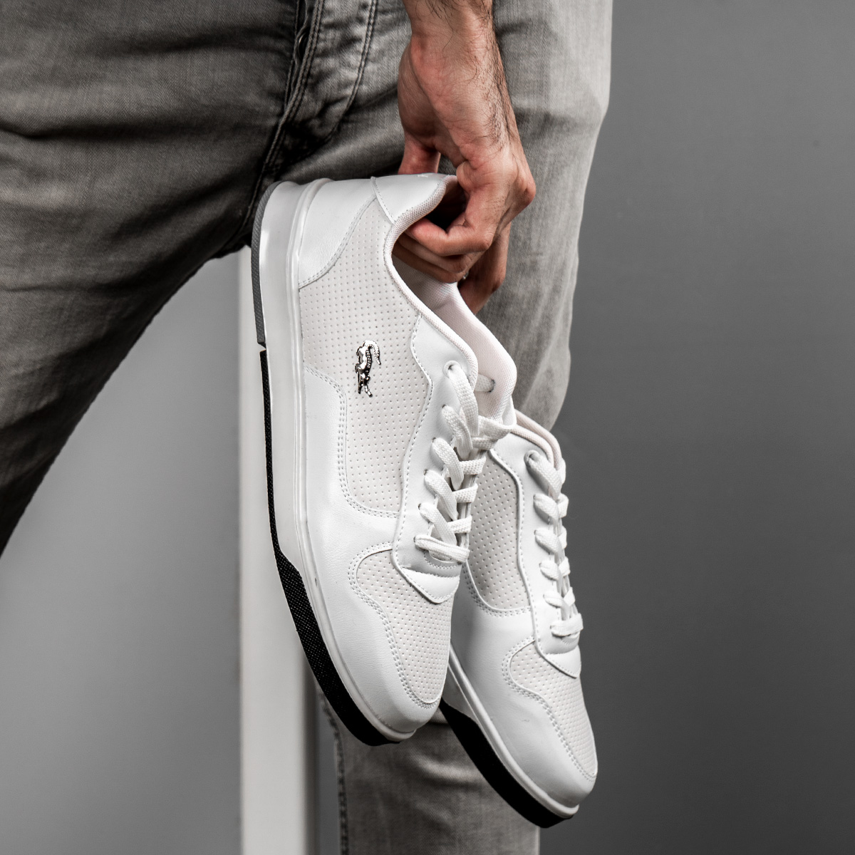 کفش Lacosteسفید مردانه مدلLakat