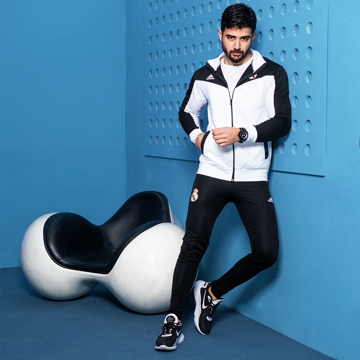 ست سوئیشرت شلوار رئال مادرید مدل Madrida