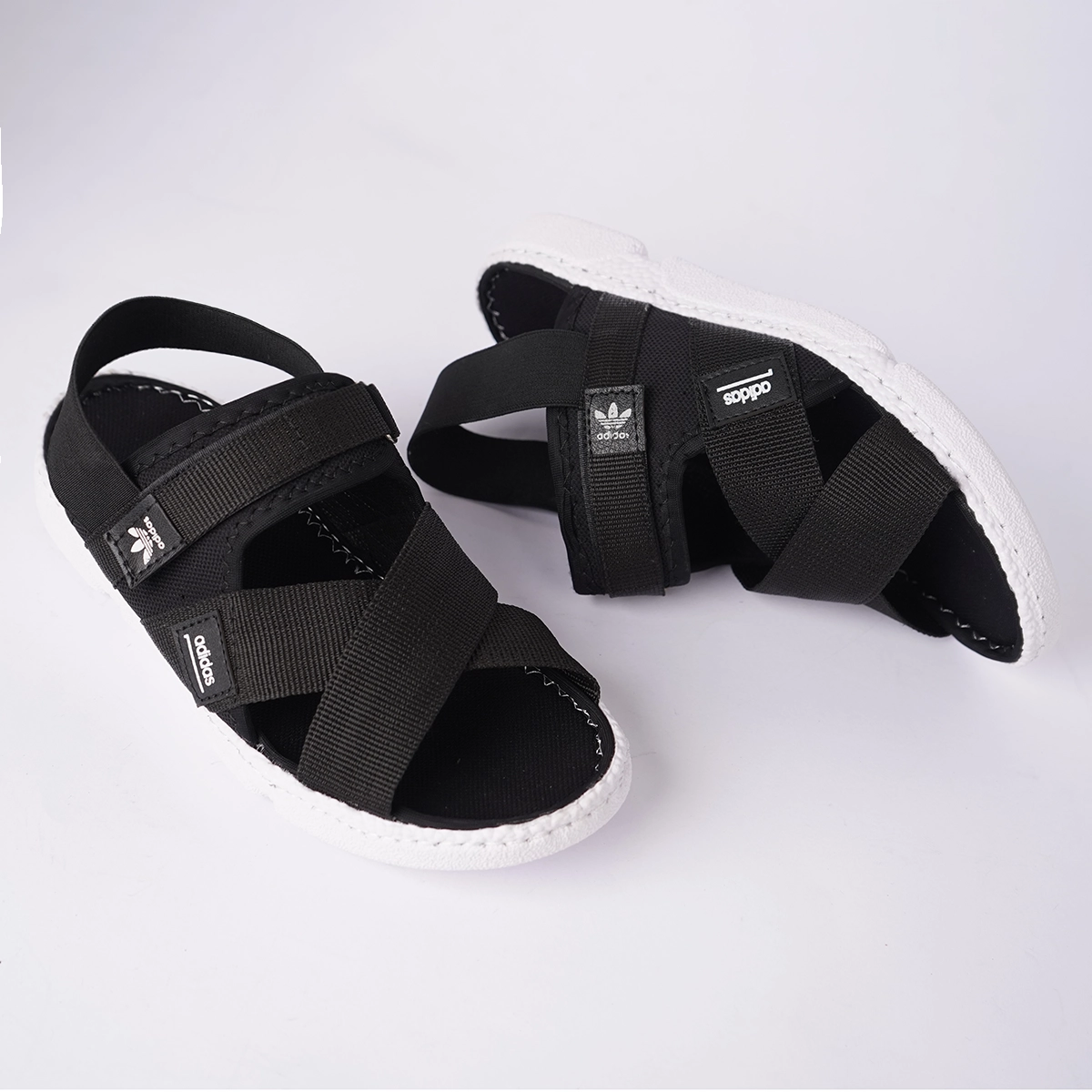 صندل مردانه ضربدری مشکی مدل Havin