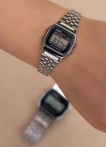 ست ساعت نقره ای نوستالژی Casio