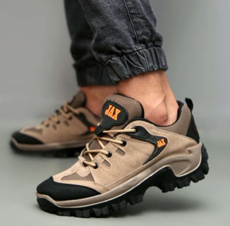 کفش بدون ساق مردانه کرم مدل JAX